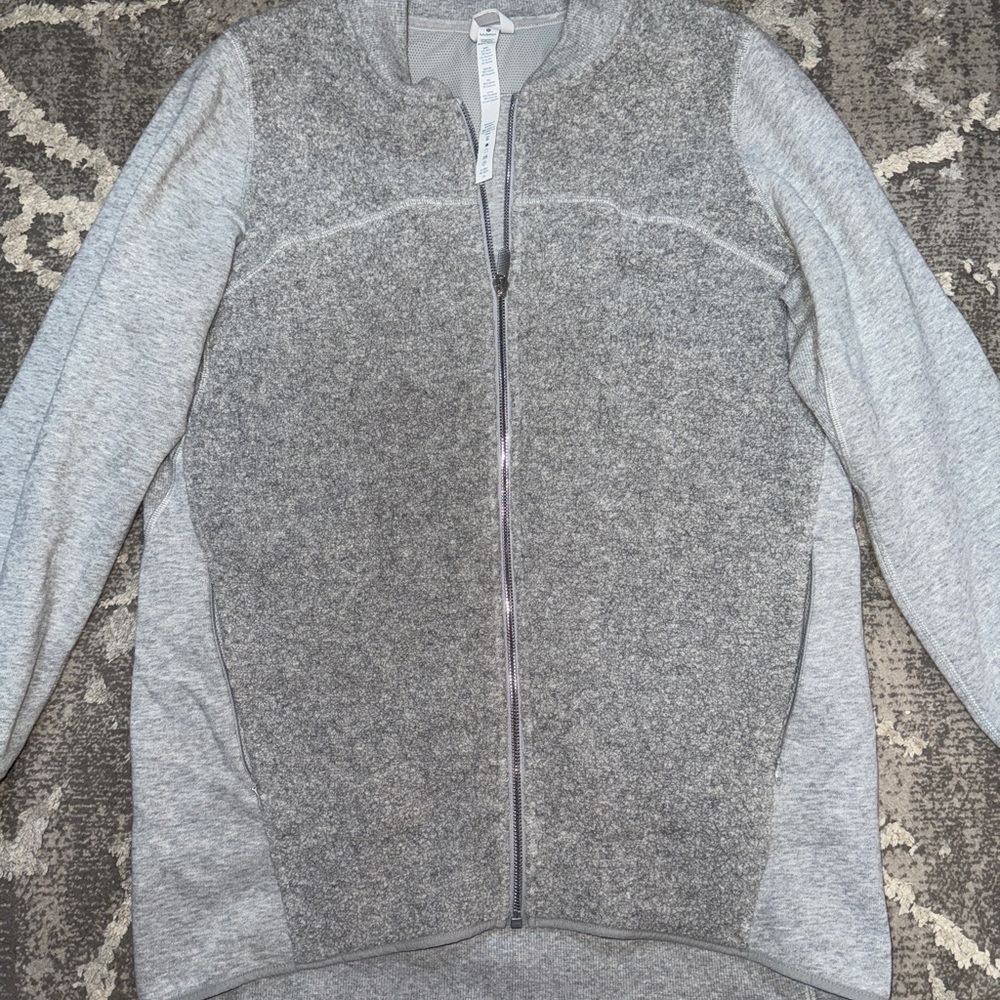 NWOT Lululemon Athletica Heather Stand Out Sherpa Jacket